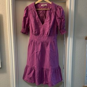 Boden Anna Double Cloth Short Dress